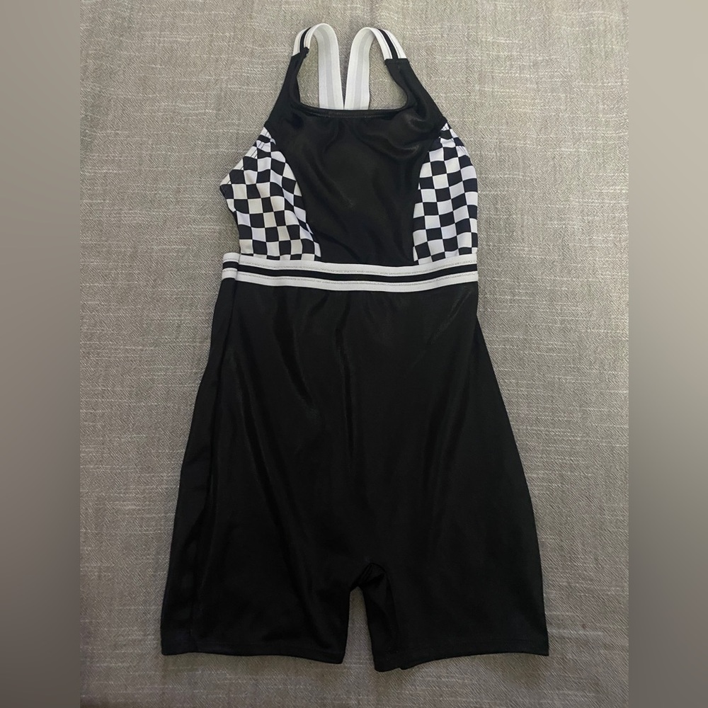 Girls gymnastics leotard. One piece.